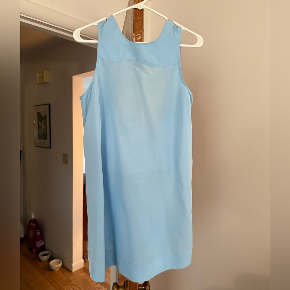 Ganni Low Back Mini Dress